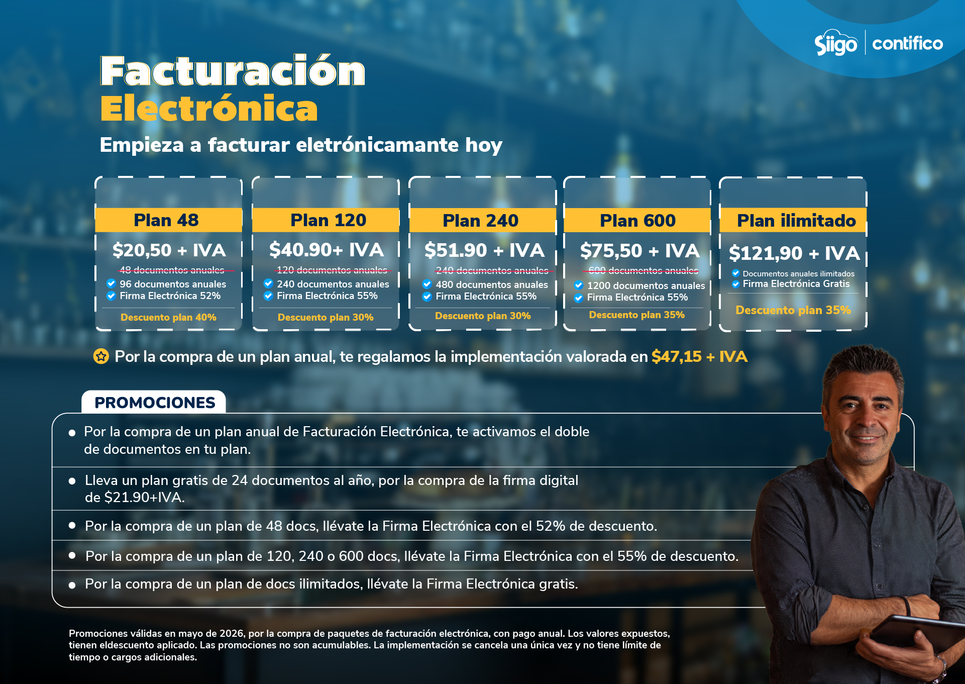 Términos y Condiciones Factura Electrónica